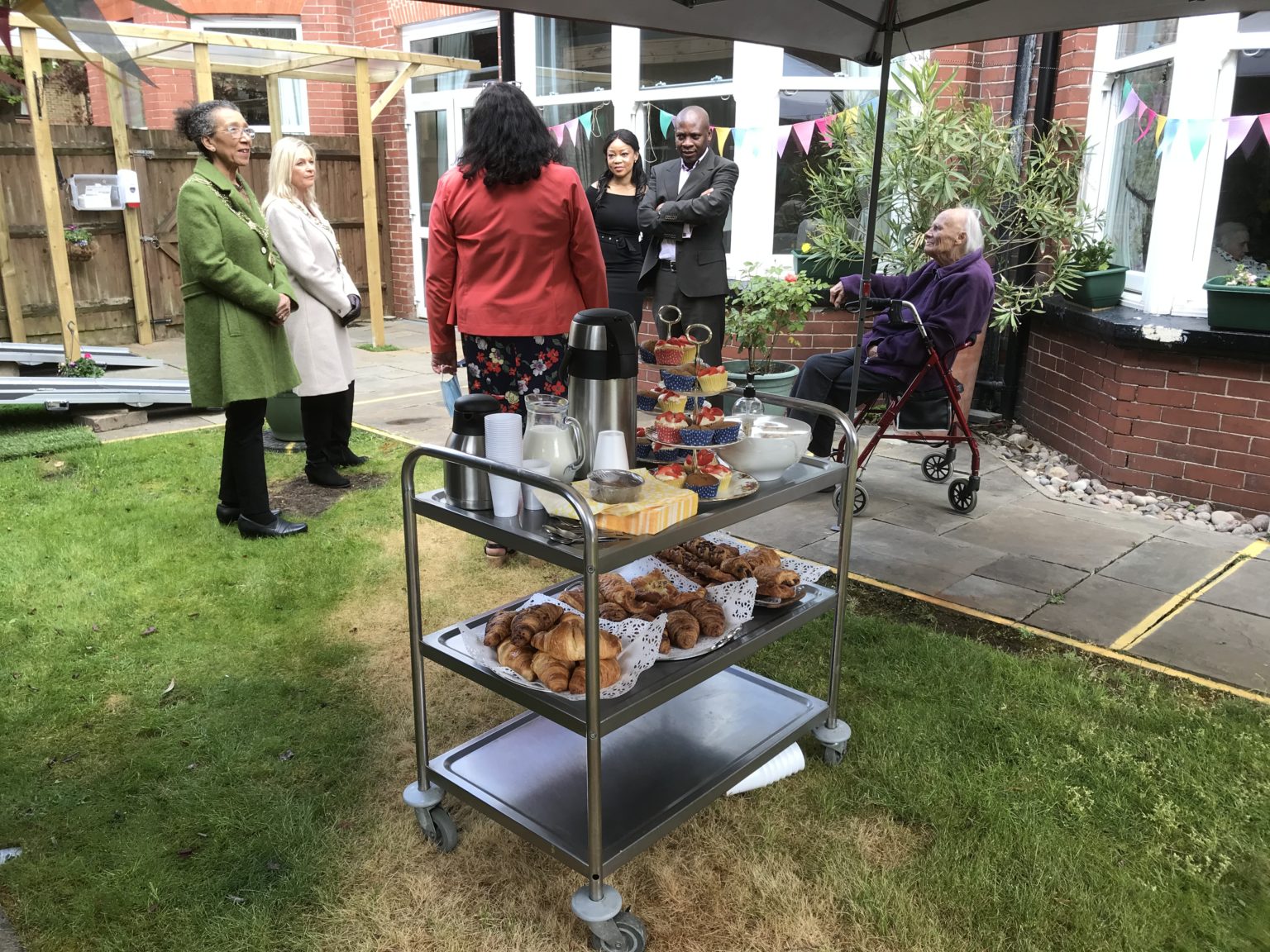 Mayor of Sutton visits local care home Sutton Care Hub