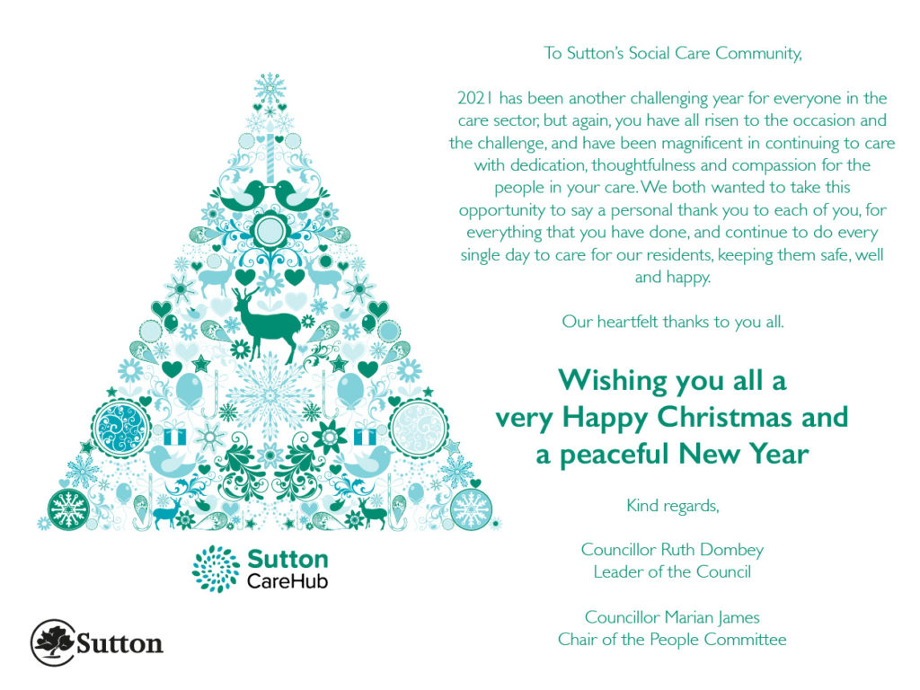 Happy Christmas to social care sector