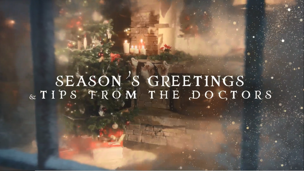 Seasons greetings from the TV doctors